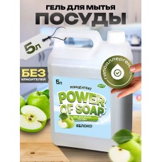 Средство для мытья посуды 5 литров Dish-5L-apple-2024